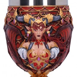 NEMESIS NOW WORLD OF WARCRAFT ALEXSTRASZA GOBLET RESIN