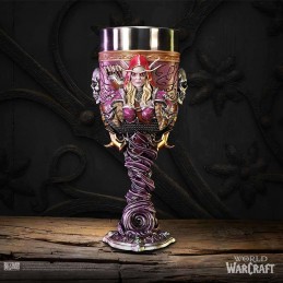 NEMESIS NOW WORLD OF WARCRAFT SYLVANAS GOBLET RESIN