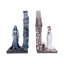 NEMESIS NOW THE CORPSE BRIDE EMILY AND VICTORIA BOOKENDS