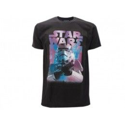 MAGLIA T SHIRT STAR WARS STORMTROOPER NERA