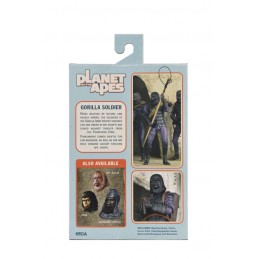 NECA PLANET OF THE APES GORILLA SOLDIER ULTIMATE 17CM ACTION FIGURE