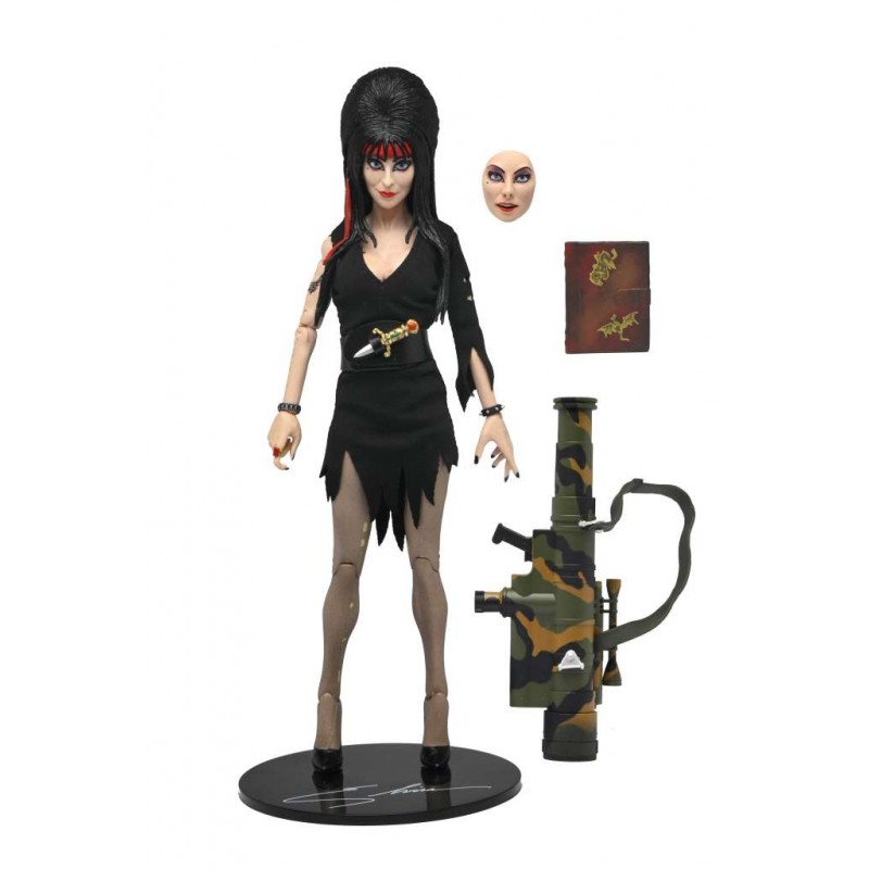 ELVIRA MISTRESS OF THE DARK COMMANDO ACTION FIGURE NECA