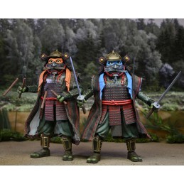 NECA TEENAGE MUTANT NINJA TURTLES 3 LEONARDO & MICHELANGELO ACTION FIGURES