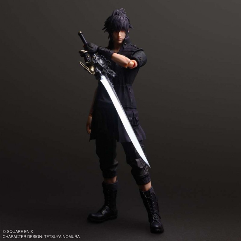 FINAL FANTASY 15 NOCTIS LUCIUS CAELUM PLAY ARTS SHIN ACTION FIGURE SQUARE ENIX