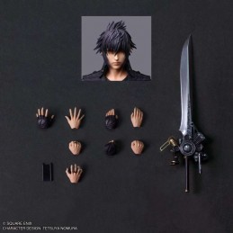 FINAL FANTASY 15 NOCTIS LUCIUS CAELUM PLAY ARTS SHIN ACTION FIGURE SQUARE ENIX