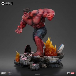 IRON STUDIOS CAPTAIN AMERICA BRAVE NEW WORLD RED HULK ART SCALE 1/10 RESIN STATUE FIGURE