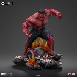 IRON STUDIOS CAPTAIN AMERICA BRAVE NEW WORLD RED HULK ART SCALE 1/10 RESIN STATUE FIGURE