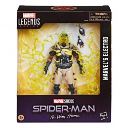 MARVEL LEGENDS SPIDER-MAN NO WAY HOME ELECTRO ACTION FIGURE HASBRO