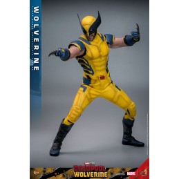 HOT TOYS DEADPOOL & WOLVERINE MOVIE MASTERPIECE WOLVERINE 1/6 SCALE ACTION FIGURE