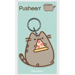 PUSHEEN THE CAT WITH PIZZA PORTACHIAVI PYRAMID INTERNATIONAL