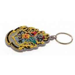 PYRAMID INTERNATIONAL HARRY POTTER HOGWARTS CREST RUBBER KEYCHAIN