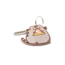 PUSHEEN THE CAT WITH PIZZA PORTACHIAVI PYRAMID INTERNATIONAL