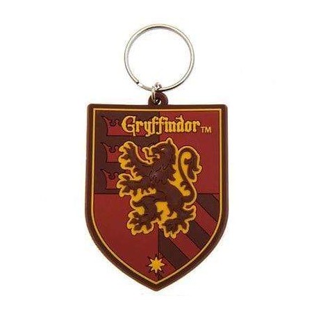 HARRY POTTER GRYFFINDOR RUBBER KEYCHAIN