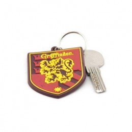 PYRAMID INTERNATIONAL HARRY POTTER GRYFFINDOR RUBBER KEYCHAIN