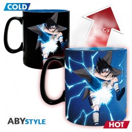 ABYSTYLE NARUTO vs SASUKE HEAT CHANGE MUG 460ML