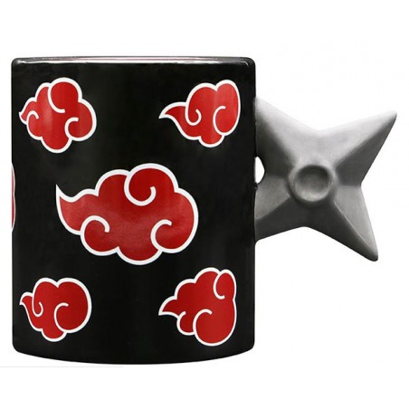 NARUTO SHIPPUDEN AKATSUKI SHURIKEN 3D HANDLE MUG 460ML