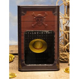 ABYSTYLE ONE PIECE STRAWHAT MONEY BANK METAL BOX