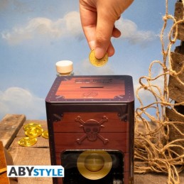 ABYSTYLE ONE PIECE STRAWHAT MONEY BANK METAL BOX