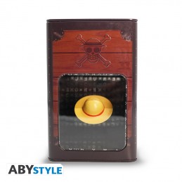 ABYSTYLE ONE PIECE STRAWHAT MONEY BANK METAL BOX