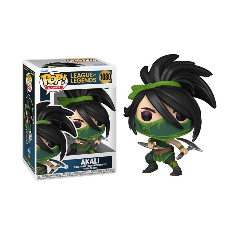 FUNKO FUNKO POP! GAMES LEAGUE OF LEGENDS AKALI BOBBLE HEAD FIGURE