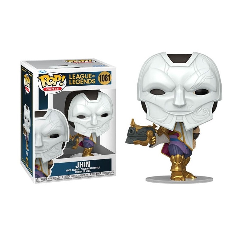 FUNKO FUNKO POP! GAMES LEAGUE OF LEGENDS JHIN BOBBLE HEAD FIGURE