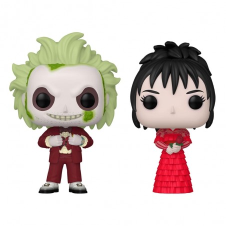 FUNKO POP! BEETLEJUICE 2 LYDIA DEETZ AND BEETLEJUICE 2-PACK BOBBLE HEAD FIGURE