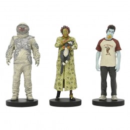 BEETLEJUICE 2 WAITING ROOM 2 SET 3-PACK STATUA FIGURE NECA