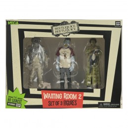 BEETLEJUICE 2 WAITING ROOM 2 SET 3-PACK STATUA FIGURE NECA