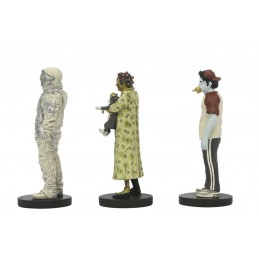 BEETLEJUICE 2 WAITING ROOM 2 SET 3-PACK STATUA FIGURE NECA