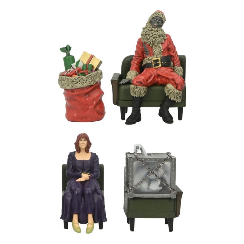 BEETLEJUICE 2 WAITING ROOM 1 SET 3-PACK STATUA FIGURE NECA