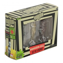 BEETLEJUICE 2 IMMIGRATION HALL SET 3-PACK STATUA FIGURE NECA