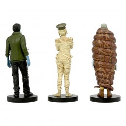 BEETLEJUICE 2 IMMIGRATION HALL SET 3-PACK STATUA FIGURE NECA