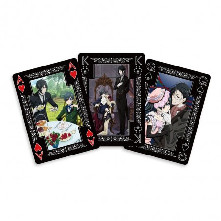 BLACK BUTLER POKER PLAYING CARDS MAZZO CARTE DA GIOCO