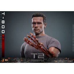 TERMINATOR 2 MOVIE MASTERPIECE T-800 2.0 ACTION FIGURE HOT TOYS