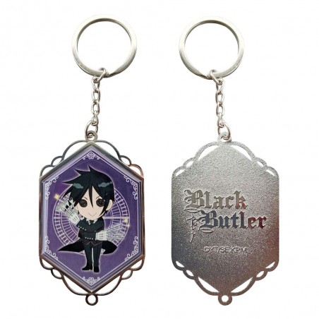 BLACK BUTLER SEBASTIAN METAL KEYCHAIN