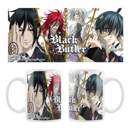 BLACK BUTLER SEBASTIAN GRELL ASH CIEL TAZZA IN CERAMICA 320ML SAKAMI MERCHANDISE