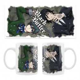 SAKAMI MERCHANDISE BLACK BUTLER SEBASTIAN X CIEL CERAMIC MUG 320ML