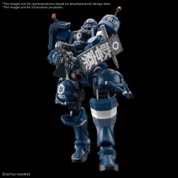 HIGH GRADE HG POLICE ZAKU 1/144 MODEL KIT GUNPLA ACTION FIGURE BANDAI