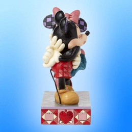 ENESCO MICKEY AND MINNIE MOUSE HUGS AND KISSES STATUE FIGURE