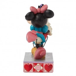 ENESCO MICKEY AND MINNIE MOUSE HUGS AND KISSES STATUE FIGURE