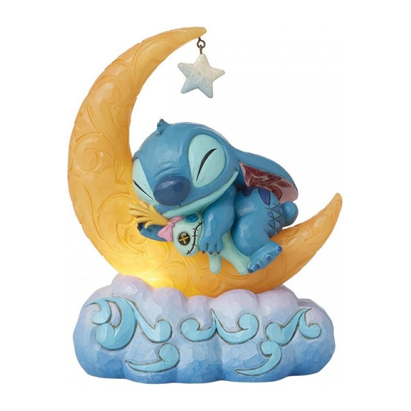 DISNEY STITCH SWEET DREAMS STATUA FIGURE LUMINOSA ENESCO