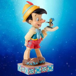 PINOCCHIO E GRILLO PARLANTE 37 CM STATUA FIGURE ENESCO