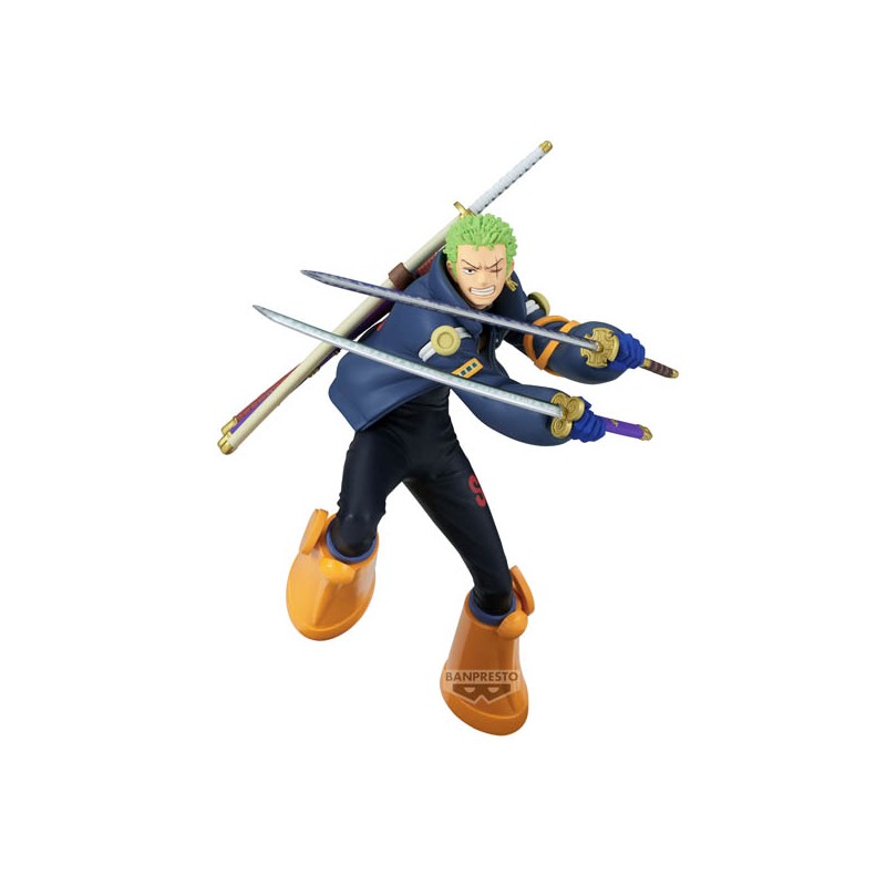 ONE PIECE BATTLE RECORD COLLECTION RORONOA ZORO EGGHEAD STATUA FIGURE BANPRESTO