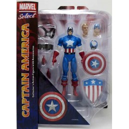 DIAMOND SELECT MARVEL SELECT CAPTAIN AMERICA CLASSIC ACTION FIGURE