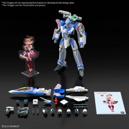 HG HIGH GRADE VF-31J SIEGFRIED HAYATE IMMELMANN USE DELUXE SET 1/100 MODEL KIT ACTION FIGURE BANDAI