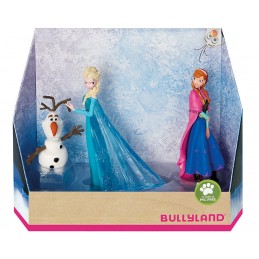 DISNEY FROZEN 2 SET 3X MINI FIGURE ELSA ANNA OLAF BULLYLAND