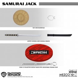 MEZCO TOYS SAMURAI JACK ONE:12 COLLECTIVE ACTION FIGURE