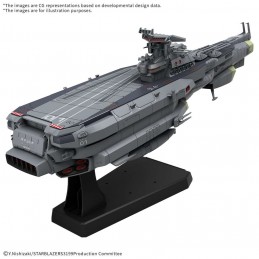 SPACE BATTLESHIP YAMATO 3199 EFCF HYUGA CLASS BATTLECARRIER 1/1000 MODEL KIT FIGURE BANDAI