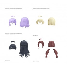 30MS OPTION HAIR STYLE PARTS SET 12 MODEL KIT BANDAI