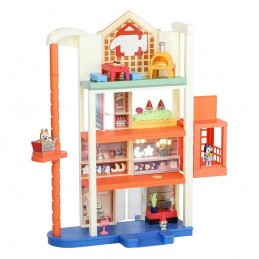 BLUEY HAMMERBARN SHOPPING PLAYSET WITH 3 ACTION FIGURES MOOSE TOYS